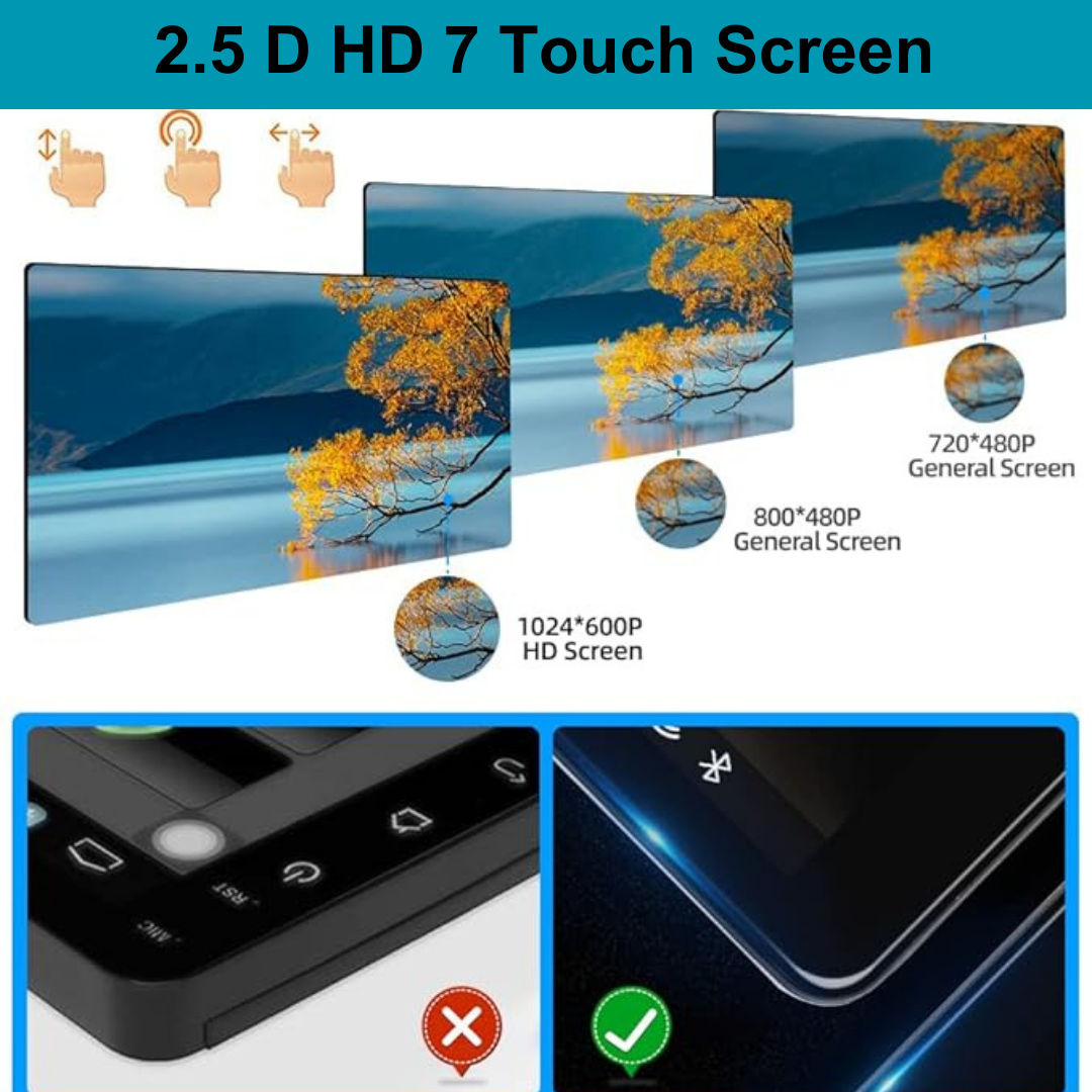 Autoradio Wireless 7" Android Gear©